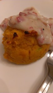 Paleo biscuits and gravy