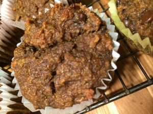 Paleo leaded chunky monkey muffins