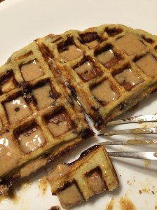 Paleo banana waffle