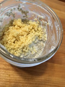 Paleo key lime pie chia pudding