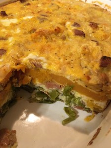 Whole 30 and Paleo crustless quiche