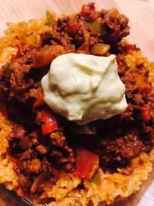 Whole30 and Paleo Burrito Bowl with Avocado Cream